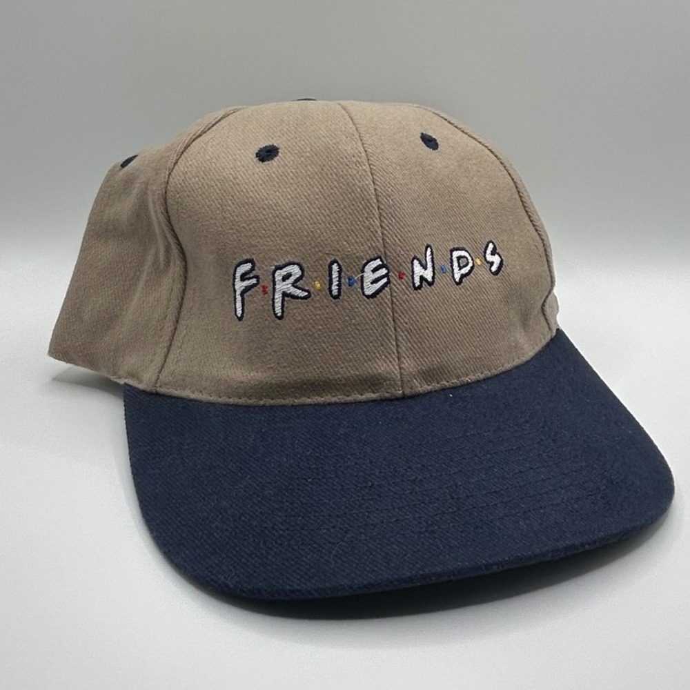 Friends‎ TV Show Embroidered Khaki and Navy Blue Snapback Baseball Hat Hat